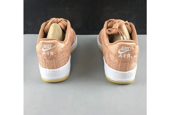 Clot CJ5290-600 Low Air Silk Rose  Force 1 Gold 0312